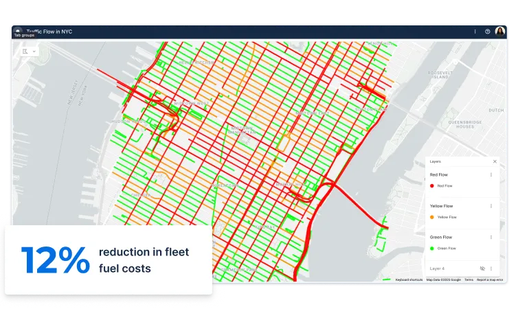 Traffic management mobile image