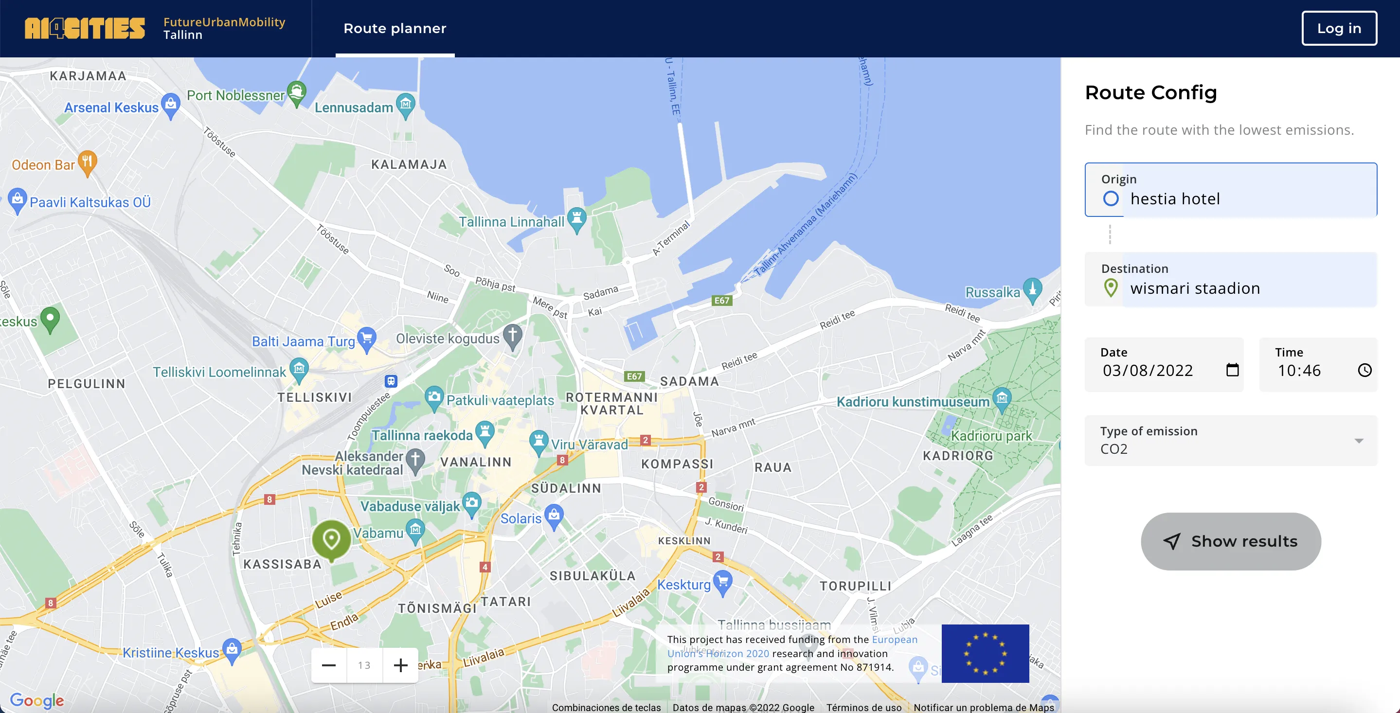 AI4Cities Future Urban Mobility Project