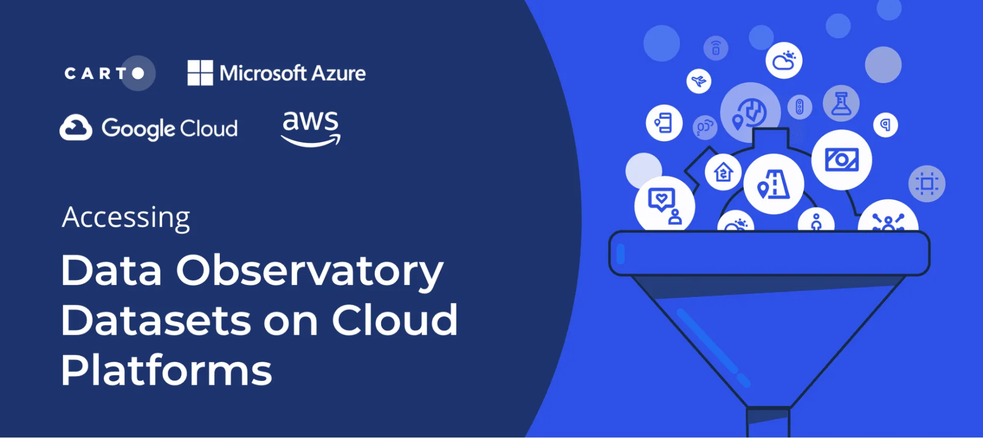 Delivering Geospatial Datasets on the Leading Cloud Data Platforms