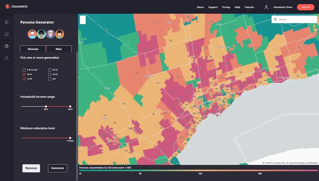 Screenshot of Geometric