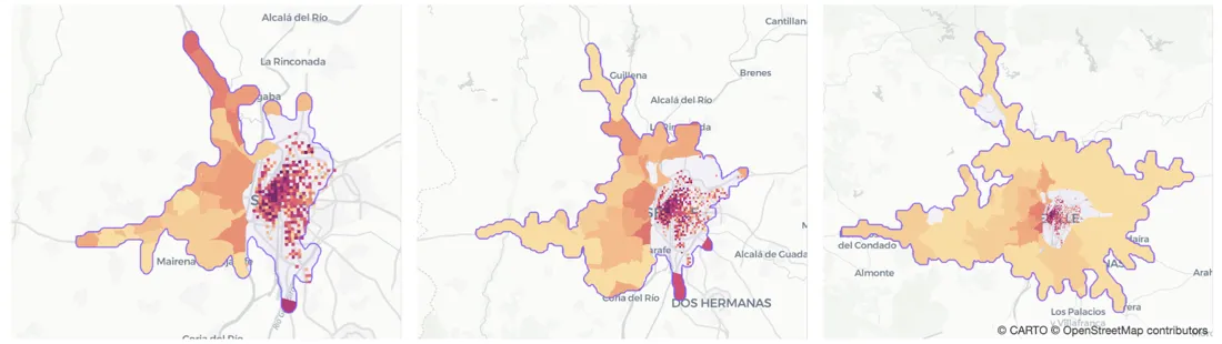 Calculating Catchment Areas with Human Mobility Data