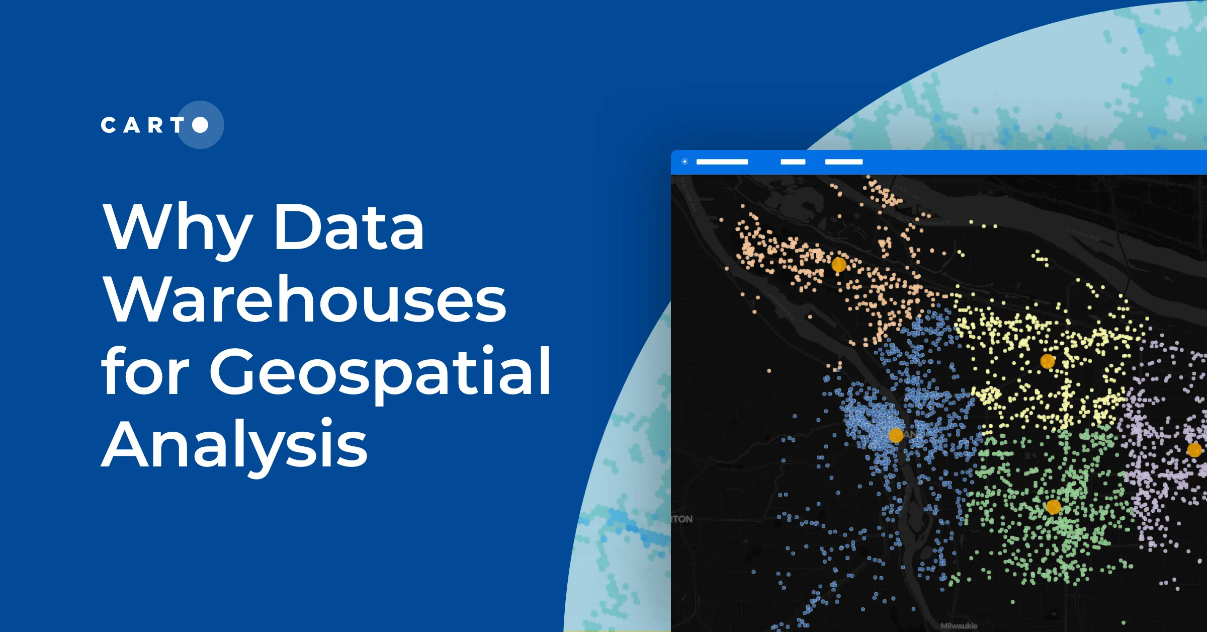 Why use Data Warehouses for Geospatial Analysis