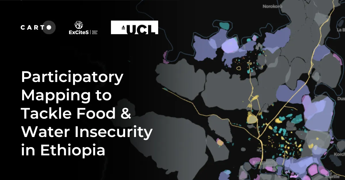 Participatory Mapping to Tackle Food & Water Insecurity in Ethiopia