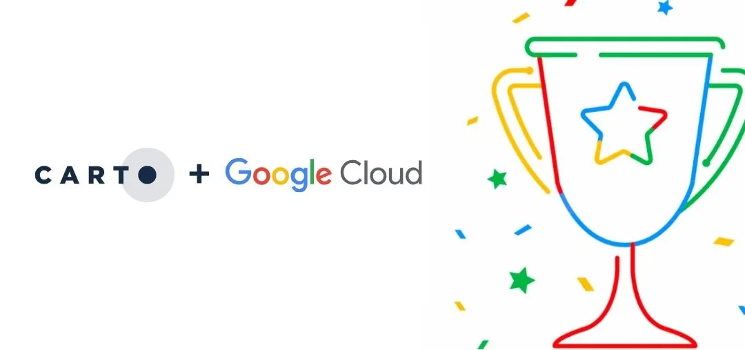 CARTO Wins Two Google Cloud Partner of the Year Awards