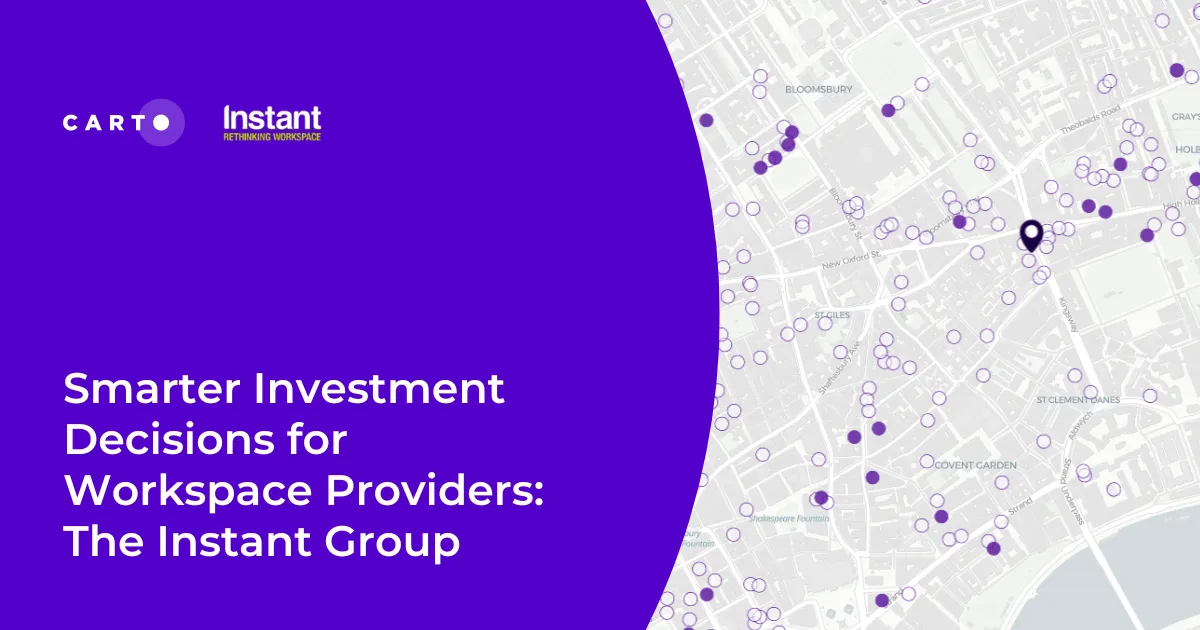 Smarter Investment Decisions for Workspace Providers: The Instant Group