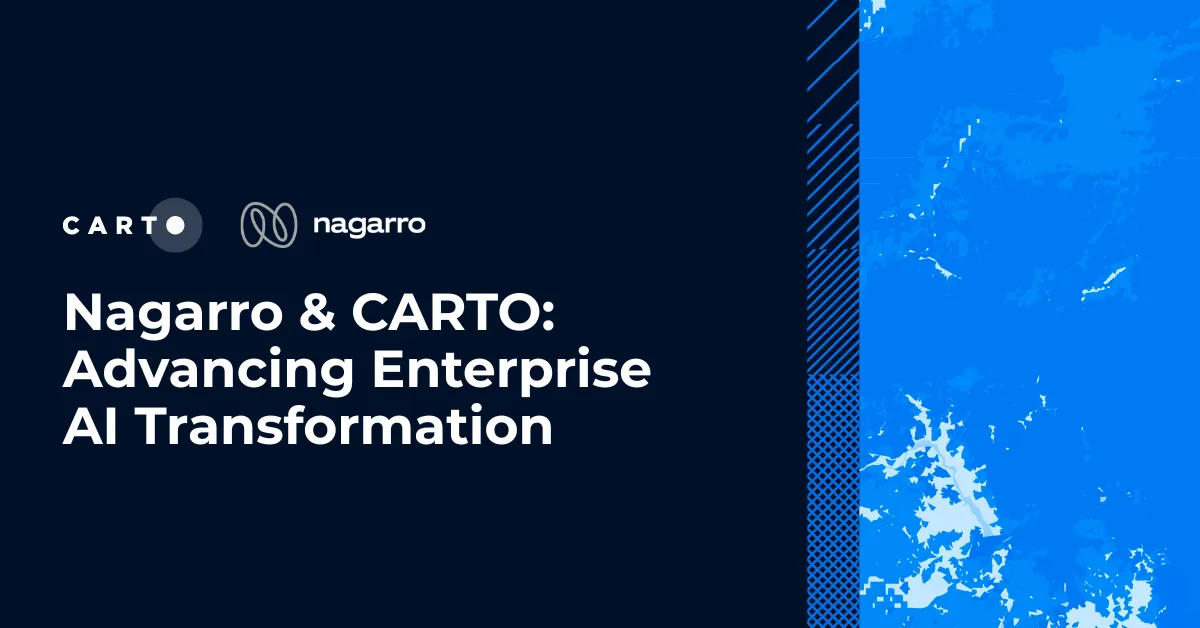 Nagarro & CARTO: Advancing Enterprise AI Transformation