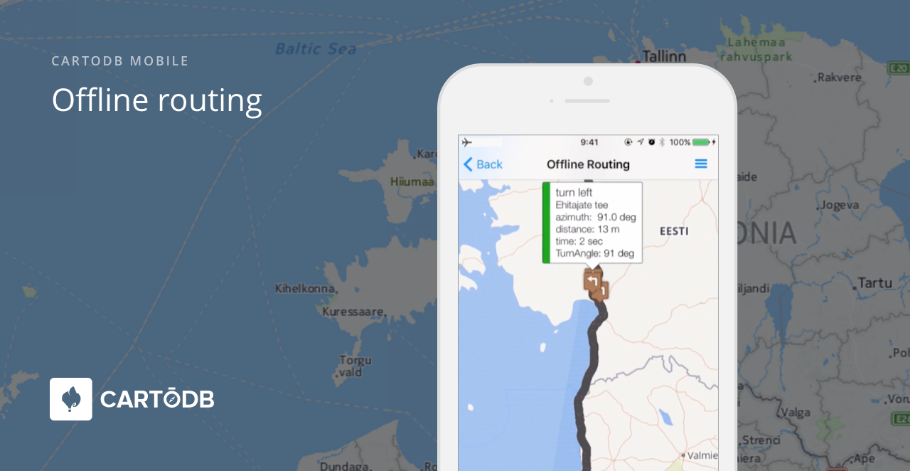 Offline routing with the SDK